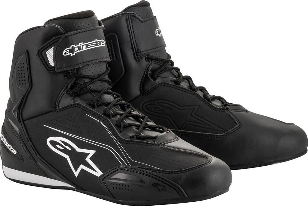 Scarpe moto Alpinestars FASTER-3 Nero Bianco