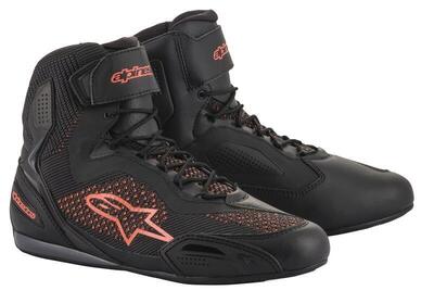 Scarpe moto Alpinestars FASTER-3 RIDEKNIT Nero Ros