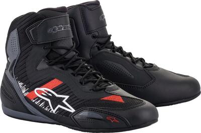 Scarpe moto Alpinestars FASTER-3 RIDEKNIT Nero Gri
