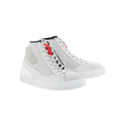 Scarpe moto Alpinestars STATED SHOES Bianco Grigio