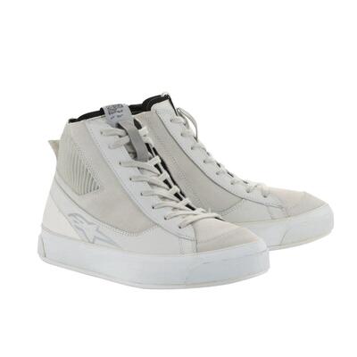Scarpe moto donna STELLA STATED PODIUM Bianco Grig Alpinestars