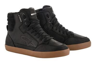 Scarpe moto Alpinestars J-6 WATERPROOF Nero Gum