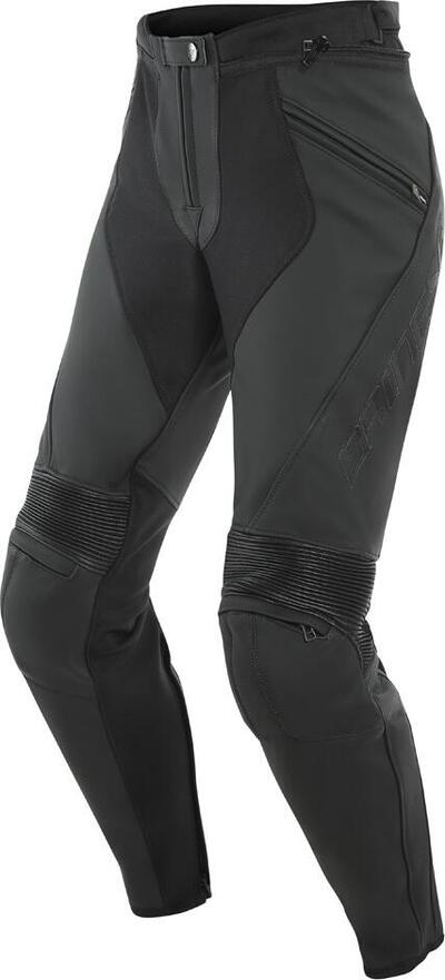 Pantaloni moto pelle donna Dainese PONY 3 LADY Ner