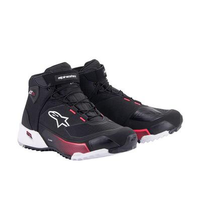 Scarpe moto donna Alpinestars CR-X Drystar Nero Bi