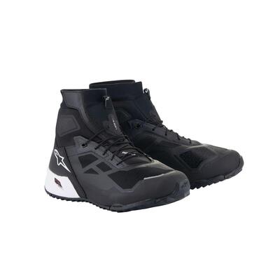 Scarpe moto estive Alpinestars CR-1 Nero Bianco