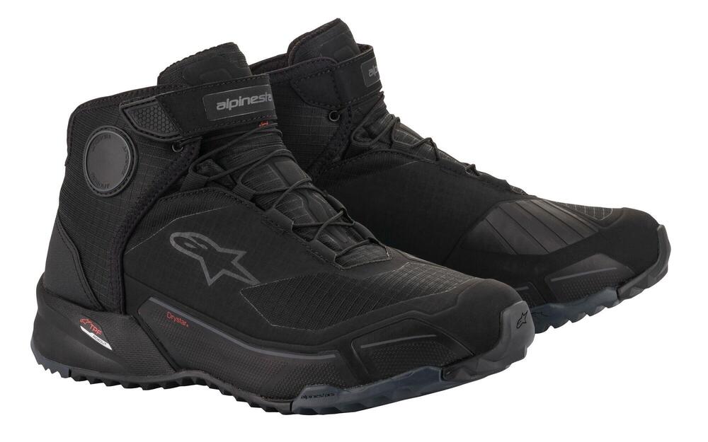 Scarpe moto Alpinestars CR-X DRYSTAR RIDING Nero N