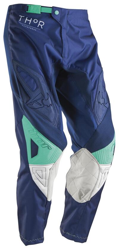 Pantaloni cross donna Thor Phase Clutch navy bianc
