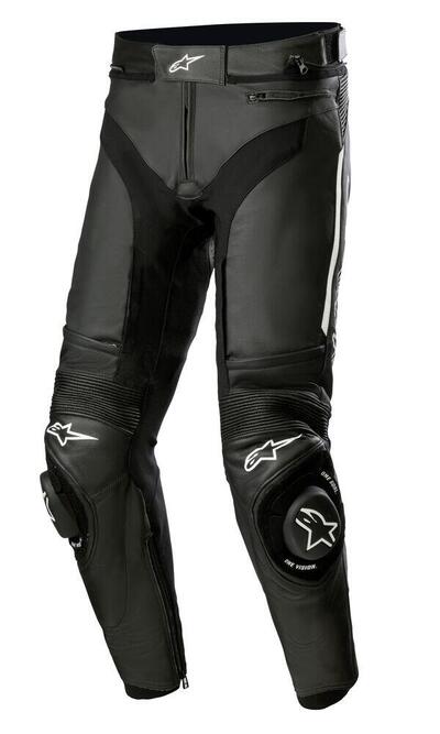 Pantaloni moto pelle Alpinestars MISSILE V3 Nero