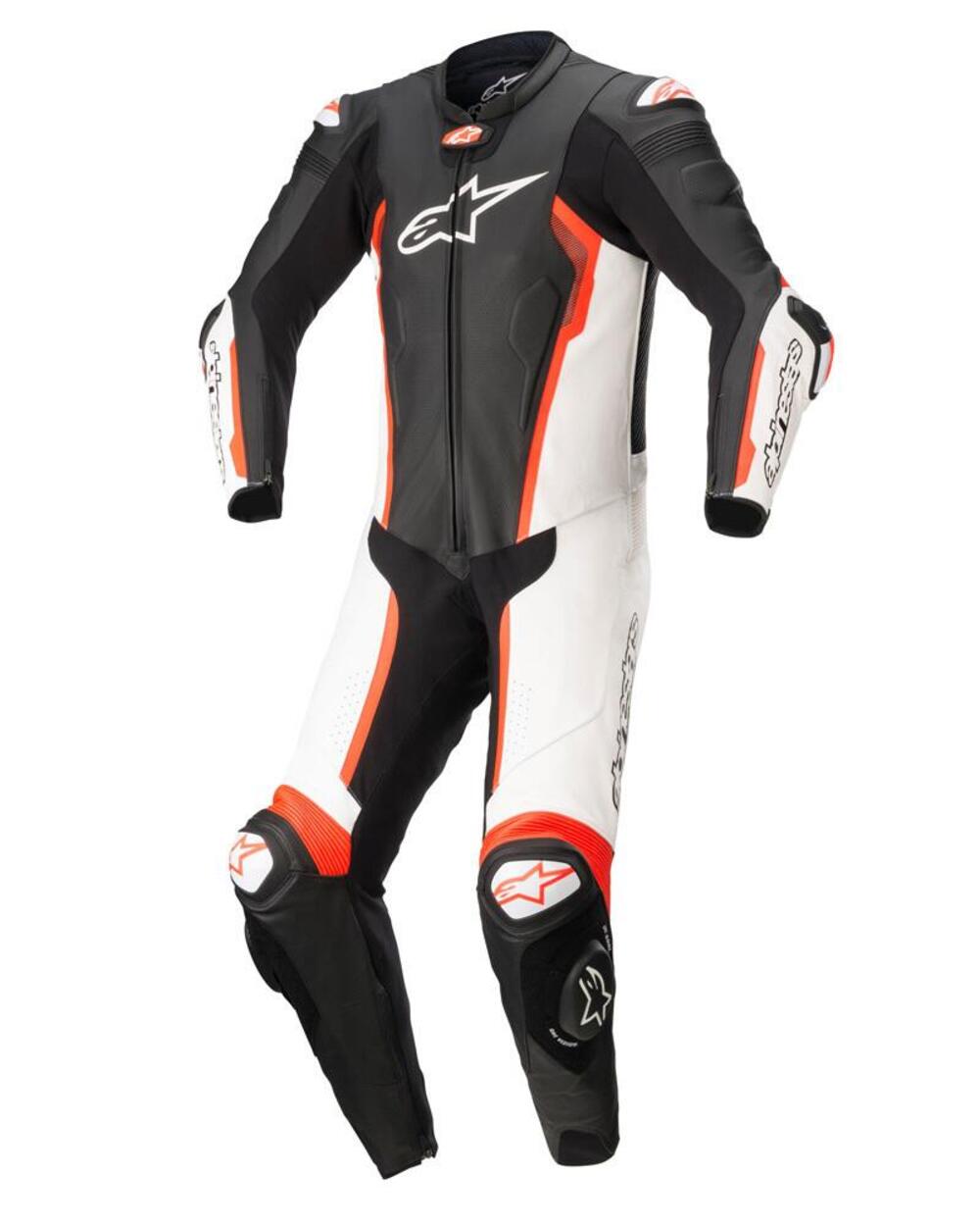 Tuta moto pelle intera Alpinestars MISSILE V2 Tech