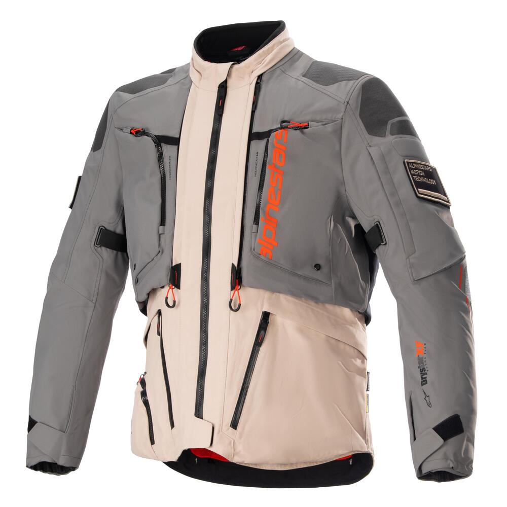 Giacca moto Alpinestars AMT-10R DRYSTAR XF Grigio