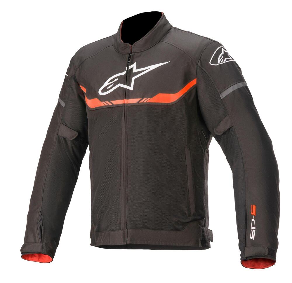 Giacca moto estiva Alpinestars T-SPS AIR Nero Ross