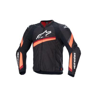 Giacca moto Alpinestars T-GP PLUS R V4 Nero Rosso