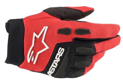Guanti cross bambino Alpinestars FULL BORE Rosso A