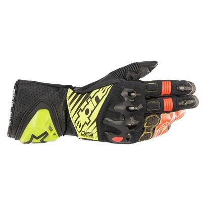 Guanti moto pelle racing Alpinestars GP TECH V2 Ne
