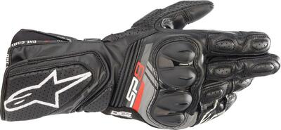 Guanti moto pelle Alpinestars SP-8 V3 Nero