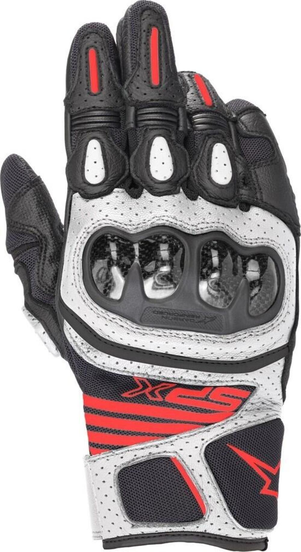 Guanti moto pelle racing estivi Alpinestars SP X A