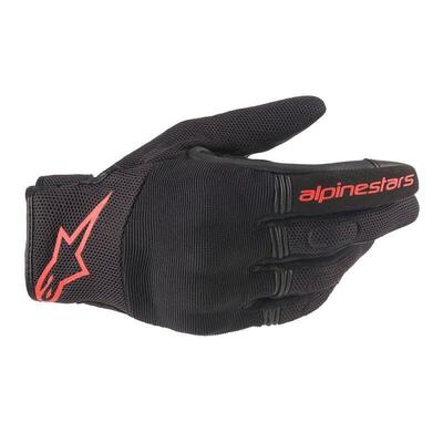Guanti moto estivi Alpinestars COPPER Nero Rosso f
