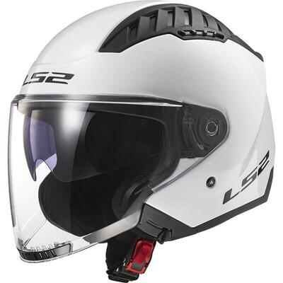 Casco jet LS2 OF600 COPTER II Bianco Lucido 22.06