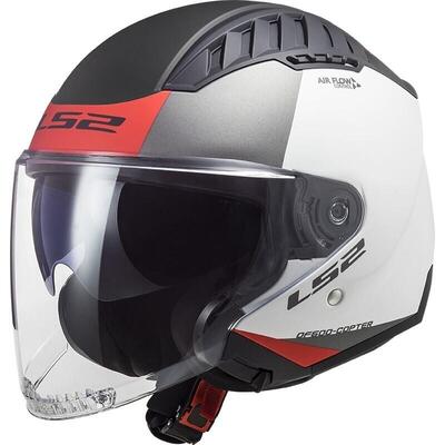 Casco jet LS2 OF600 COPTER II URBANE Bianco opaco