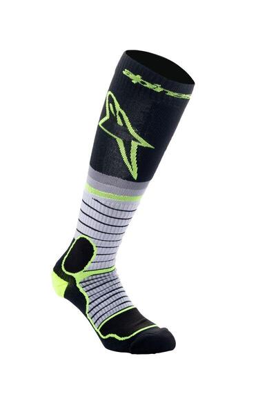 Calze tecniche Alpinestars MX PRO SOCKS Nero Grigi