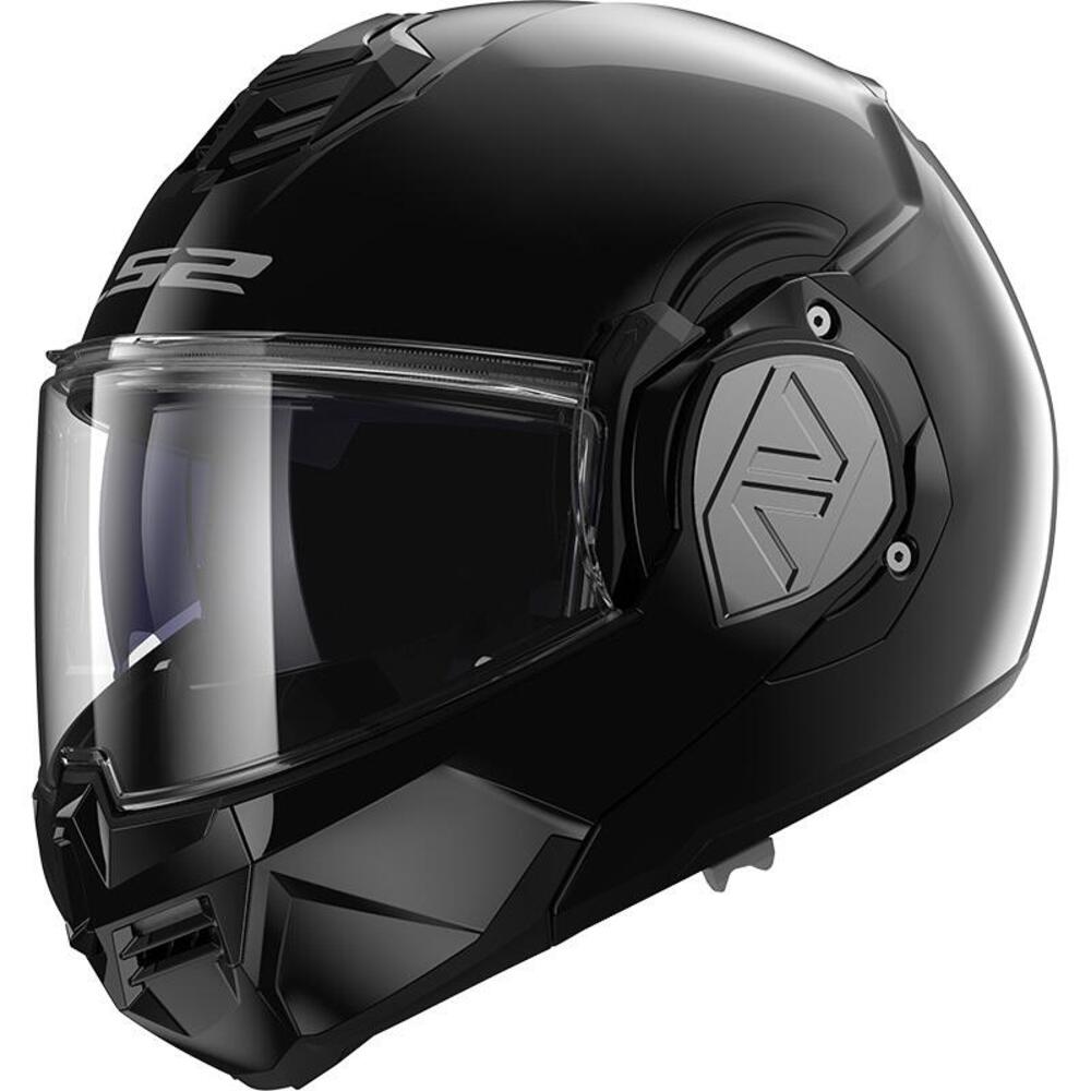 Casco modulare LS2 FF906 ADVANT SOLID Nero lucido
