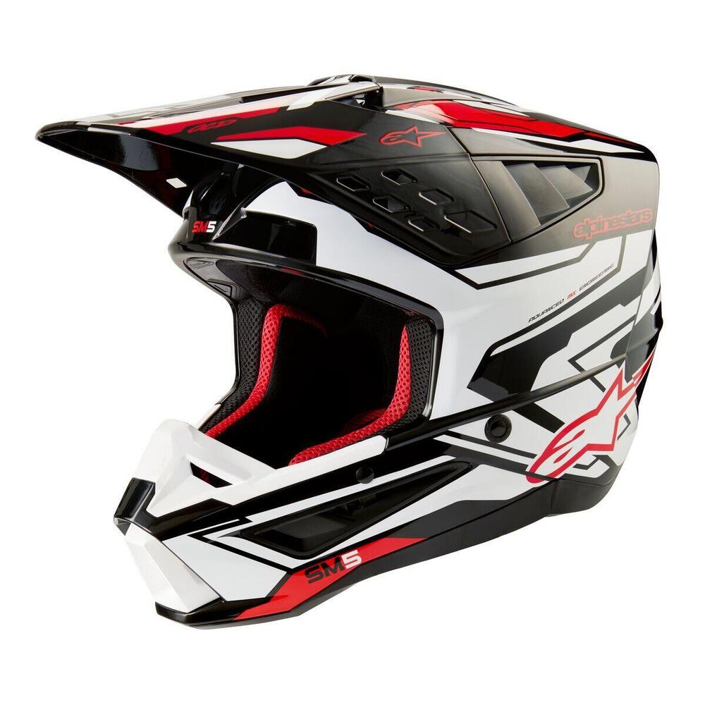 Casco cross Alpinestars S-M5 ACTION 2 HELMET ECE 2