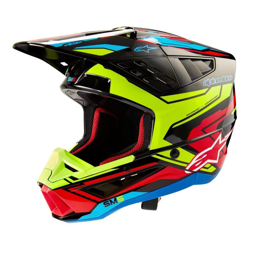 Casco cross Alpinestars S-M5 ACTION 2 HELMET ECE 2