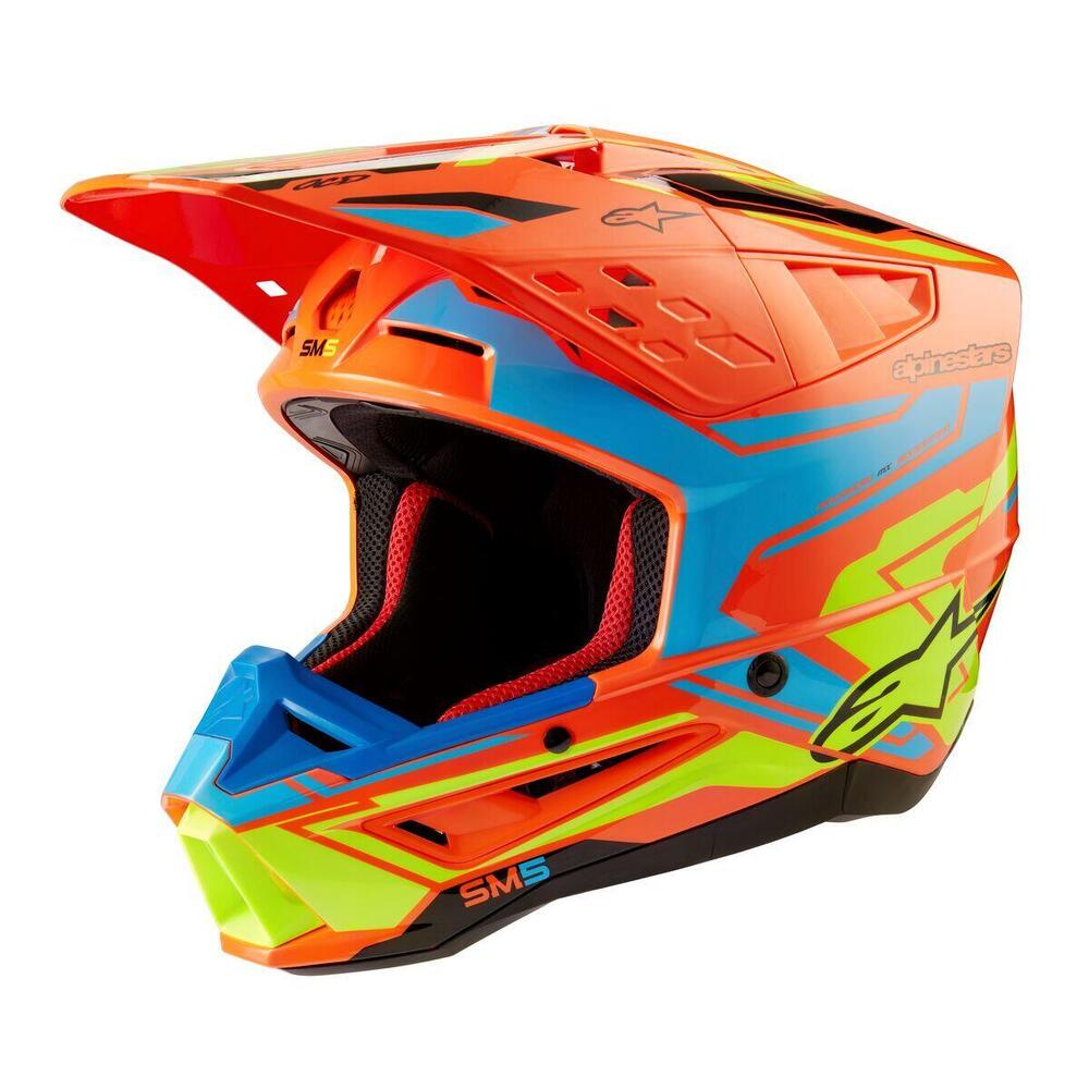 Casco cross Alpinestars S-M5 ACTION 2 HELMET ECE 2