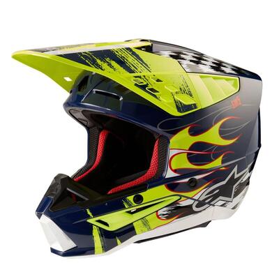 Casco cross Alpinestars S-M5 RASH HELMET ECE 22.06
