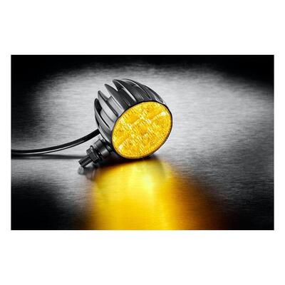 Freccia a led Kellerman Dayron 1 nera lente chiara Kellermann