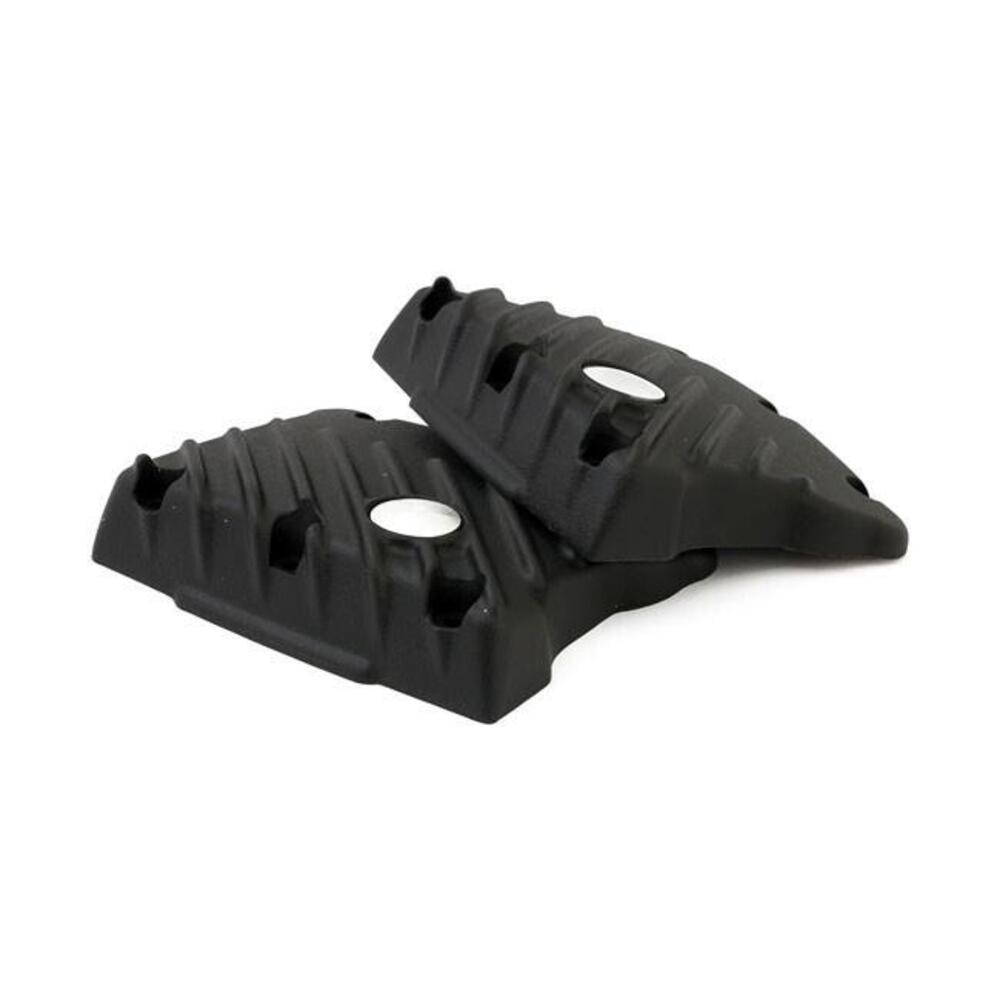 Coperchi Rocker Box neri per Dyna, Softail e Touri EMD