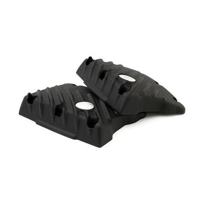 Coperchi Rocker Box neri per Dyna, Softail e Touri EMD