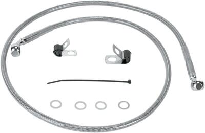 Tubo freno ant treccia inox Sportster 883 dal 2005 Drag Specialties