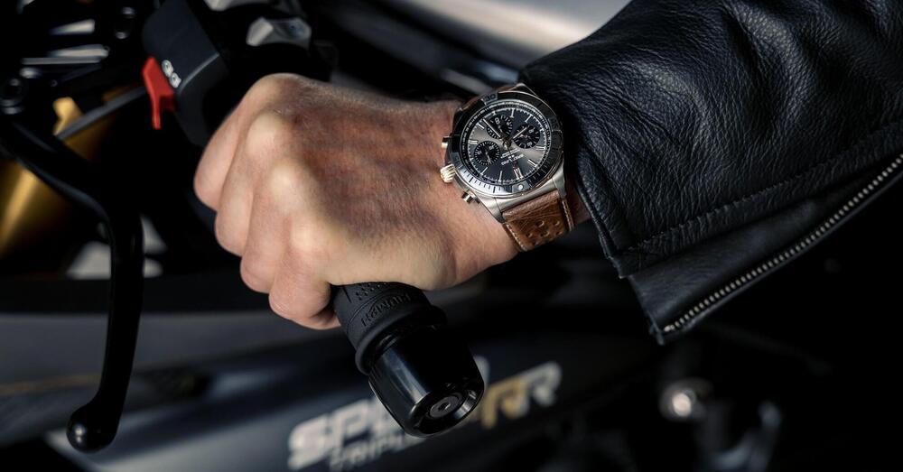 Breitling e Triumph: due nuovi Chronomat e una Speed Triple in edizione limitata