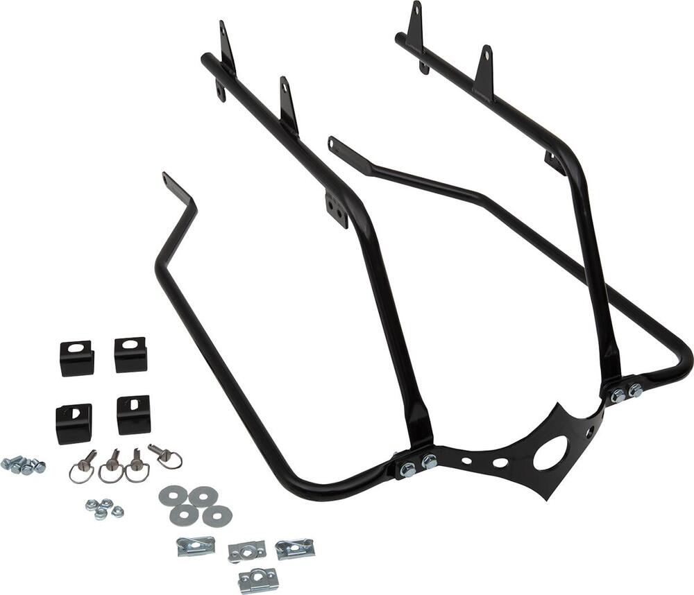 Kit supporti neri per borse rigide per Softail*** 