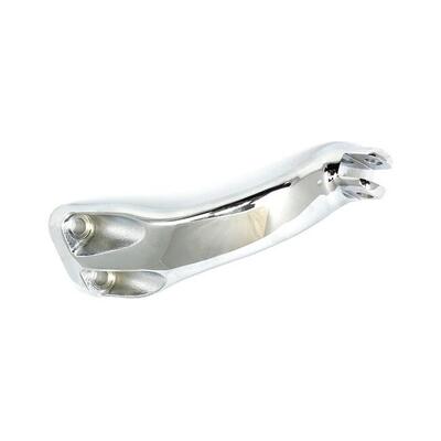 Supporto pedale sinistro cromato per comandi centr 