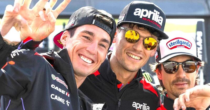 MotoGP 2024. Le domande a Maverick Vinales, Max Biaggi, Aleix Espargaro e Massimo Rivola... fatele voi! Aprilia All Stars!