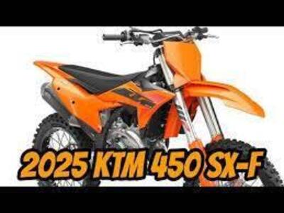 KTM 450 SX-F (2025) nuova