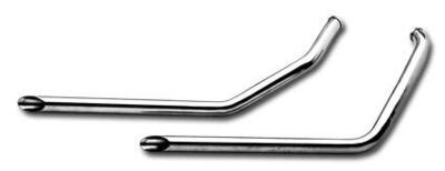 Marmitte Paughco Drag Pipes cromate Per Dyna dal 1