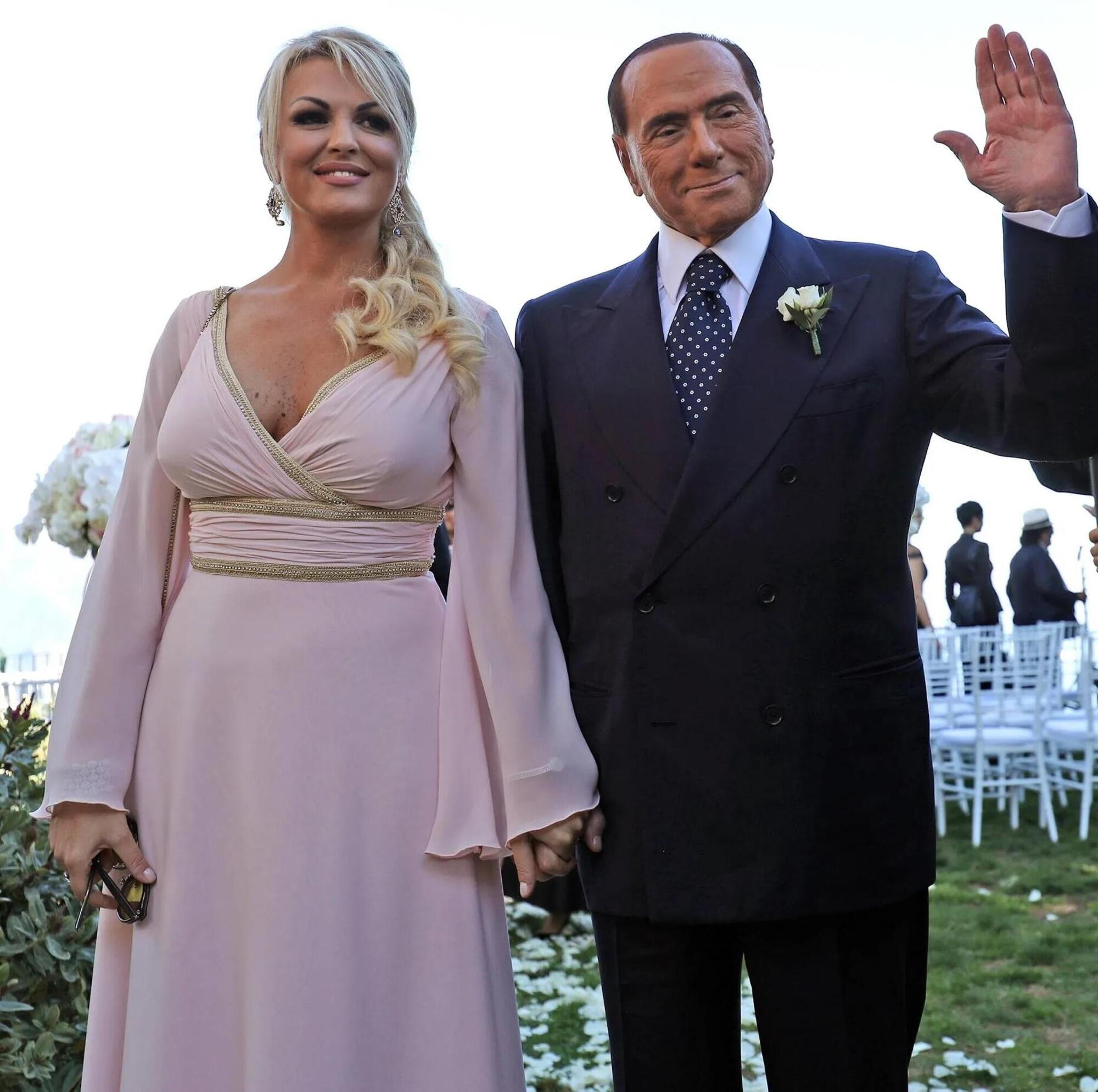 Francesca Pascale con Silvio Berlusconi