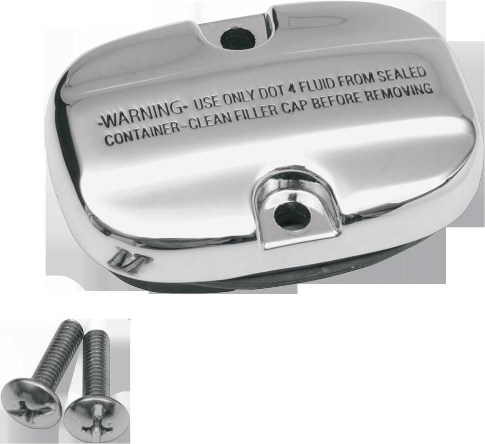 Coperchio cromato pompa freno posteriore per Touri Drag Specialties