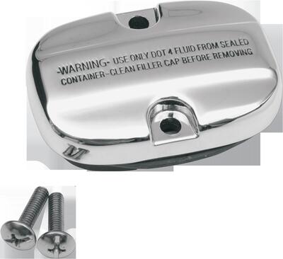 Coperchio cromato pompa freno posteriore per Touri Drag Specialties