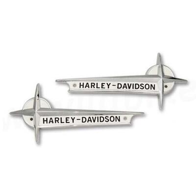 Emblemi serbatoio Harley Davidson FL 1961-1962 rif Zodiac