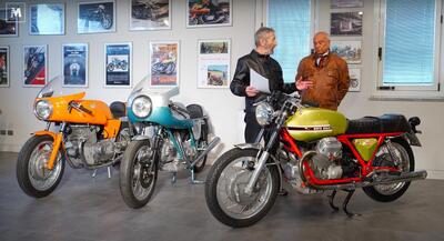 Moto Guzzi V7 Sport 750, le serie e il restauro [VIDEO]