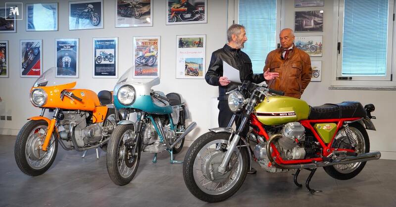 Moto Guzzi V7 Sport 750, le serie e il restauro [VIDEO]