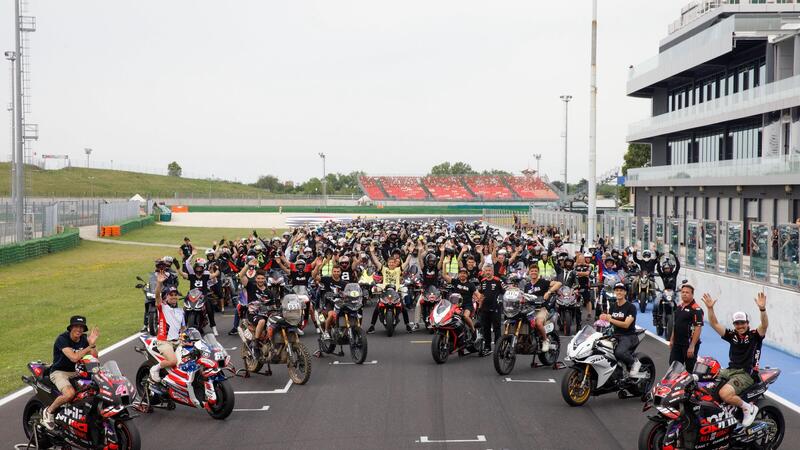 Aprilia All Stars 2024: la festa a Misano &egrave; stata uno spettacolo unico. Ecco com&#039;&egrave; andata [GALLERY]