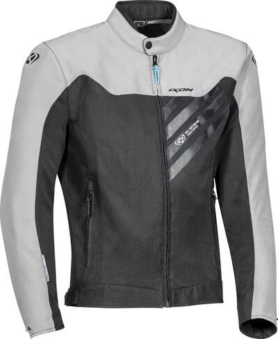 Giacca moto estiva Ixon ORION nero grigio blu