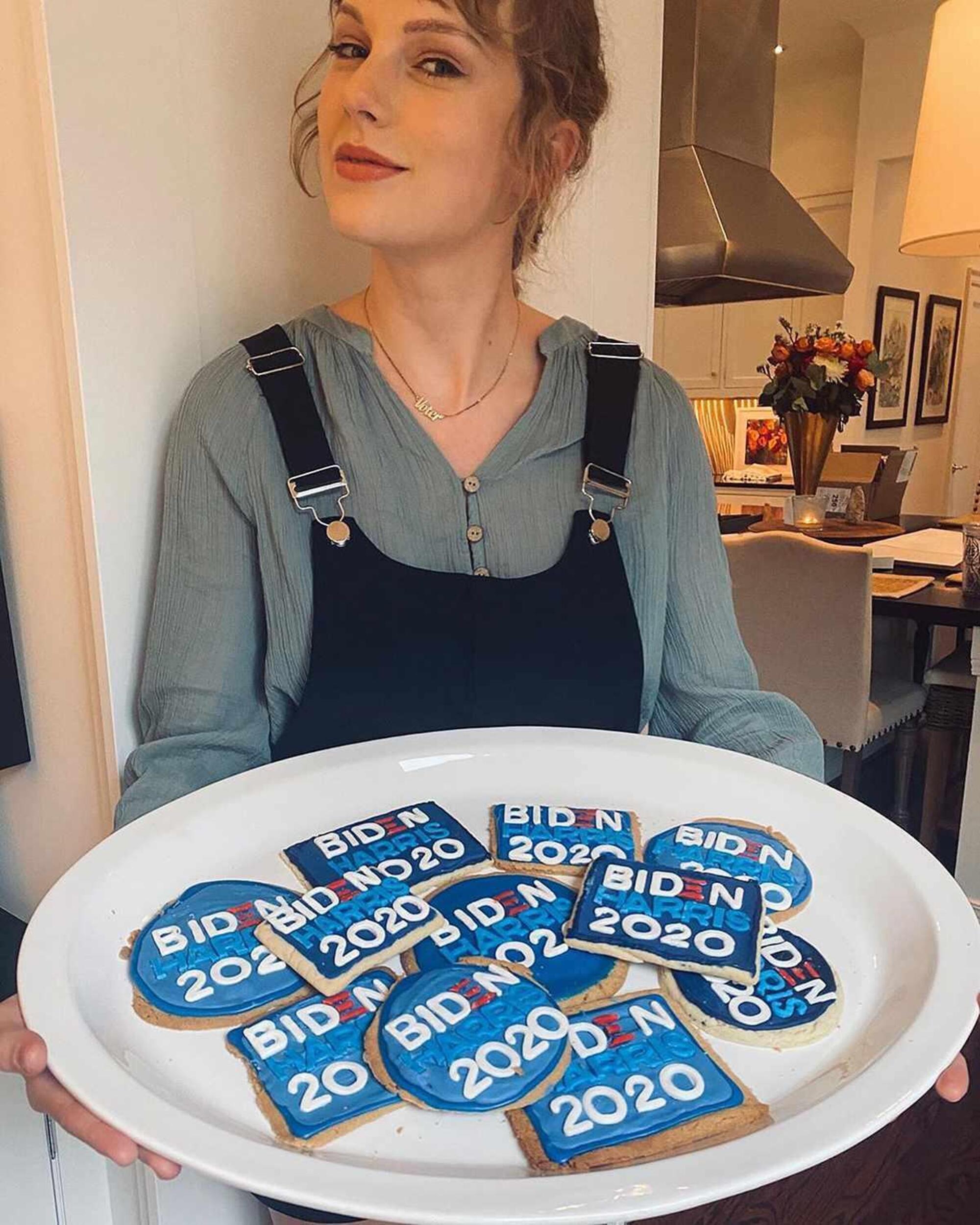 I biscotti pro Biden del 2020 di Taylor Swift
