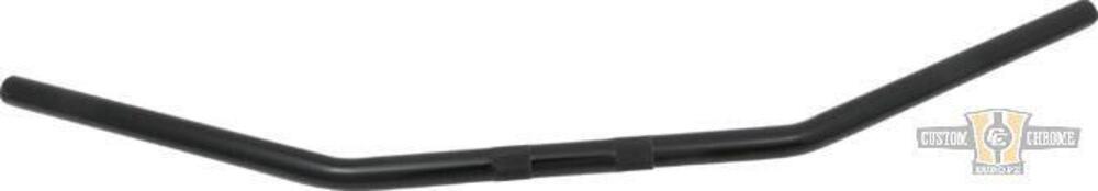 Manubrio Drag Bar 1" Largo 91cm nero, con fossette 