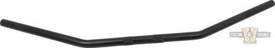 Manubrio Drag Bar 1" Largo 91cm nero, con fossette 